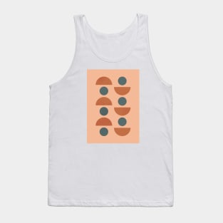 Modern Abstract Geometric Wall Art Painting I Tank Top